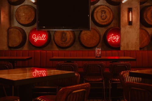 Základová fotografie zdarma na téma bar, bistro, design interiéru