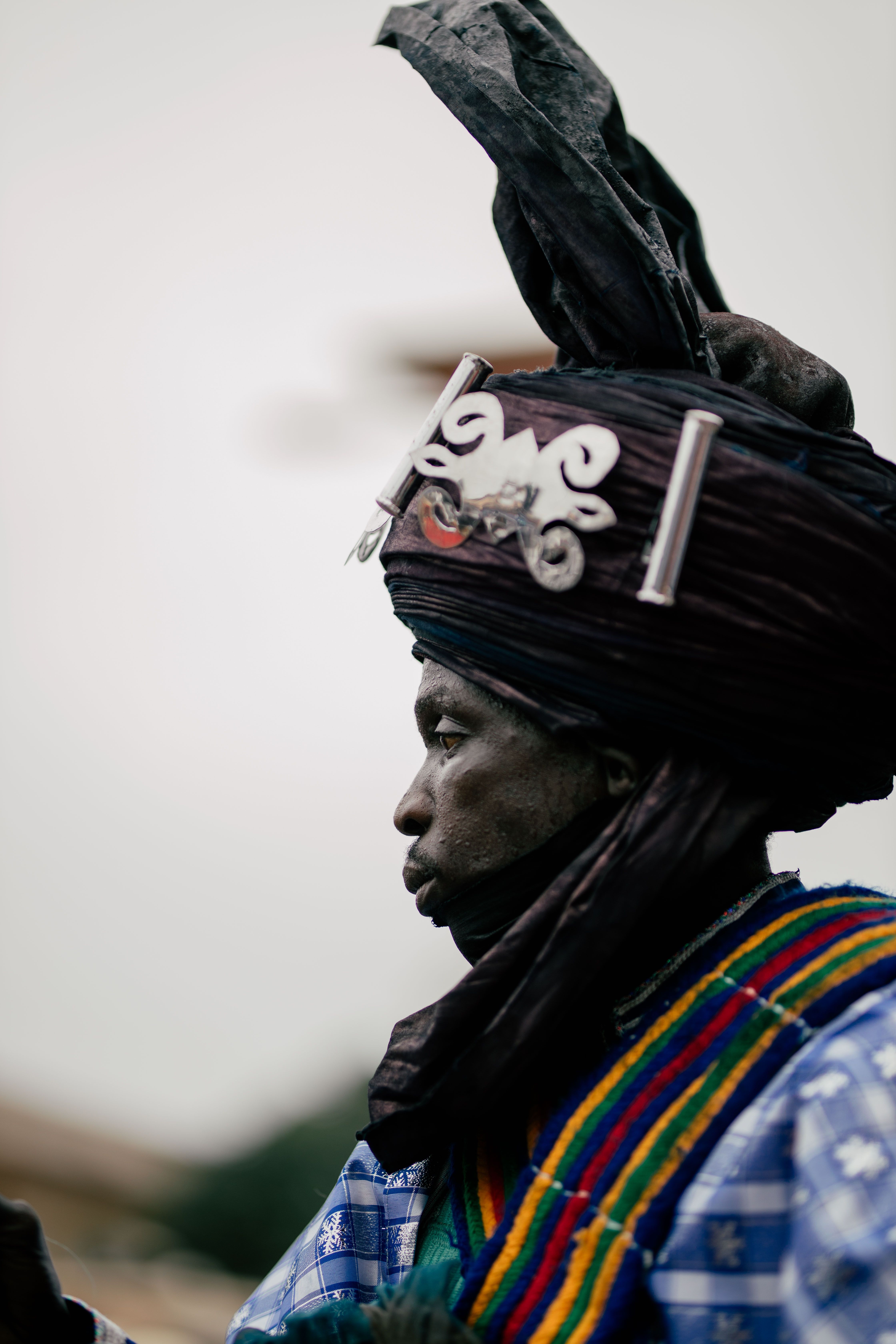 Portrait of Man in Traditional African Attire · Free Stock Photo