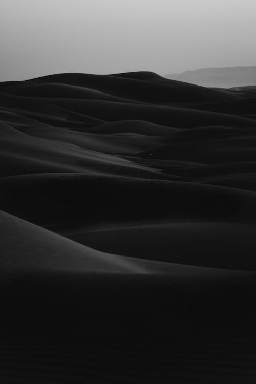 Foto d'estoc gratuïta de blanc i negre, Califòrnia, desert