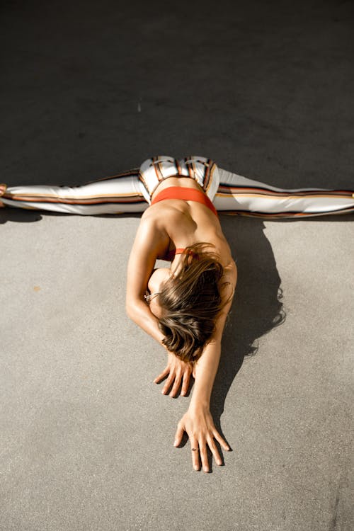 Woman Doing Splits