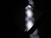 Moody Black and White Illumination on Open Book