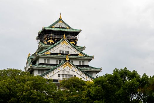 Osaka Castle private morning — Osaka