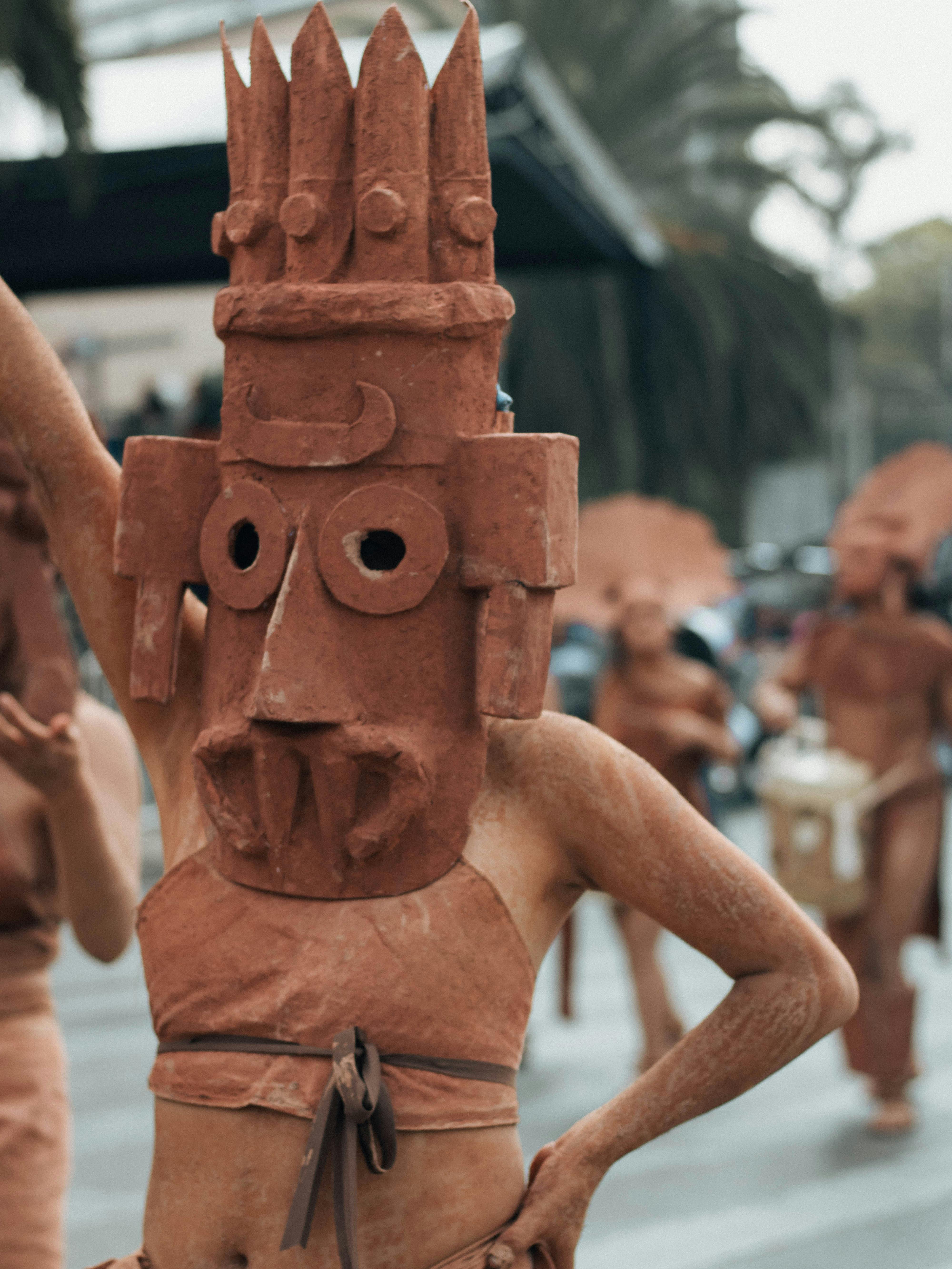 mexican cultural festival with traditional outfits