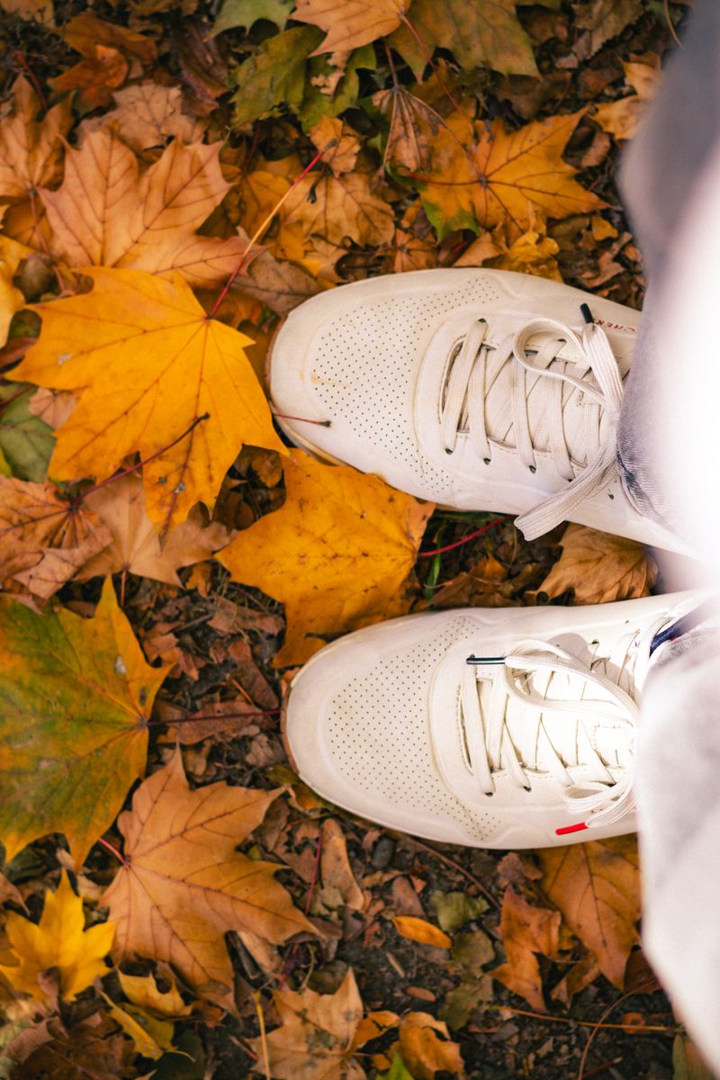 Person Wearing White Shoes · Free Stock Photo