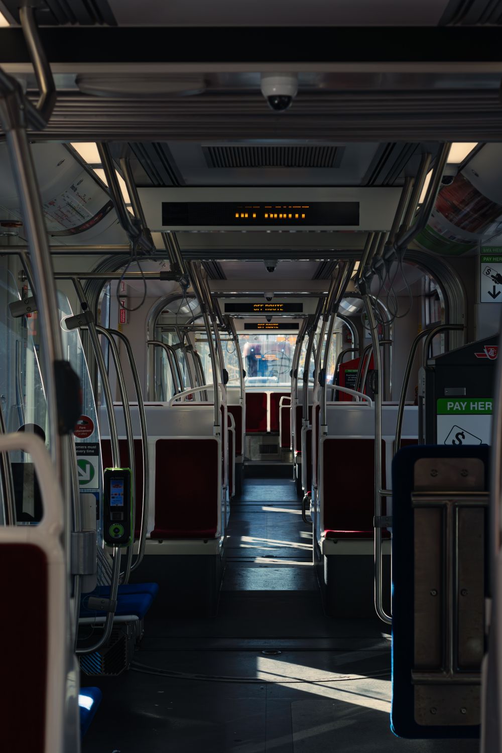 Interior View of Toronto City Transit · Free Stock Photo