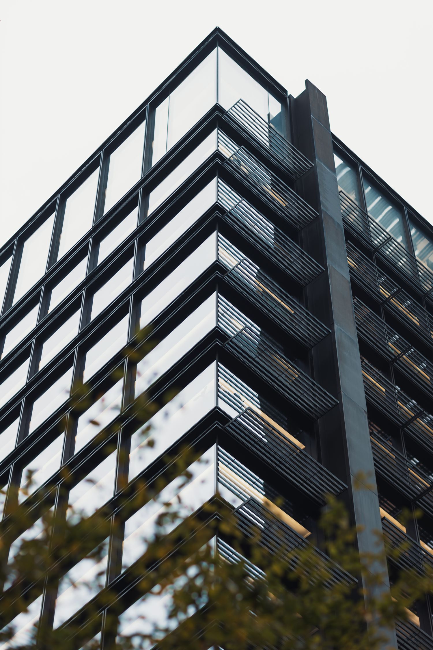 Modern commercial property architecture