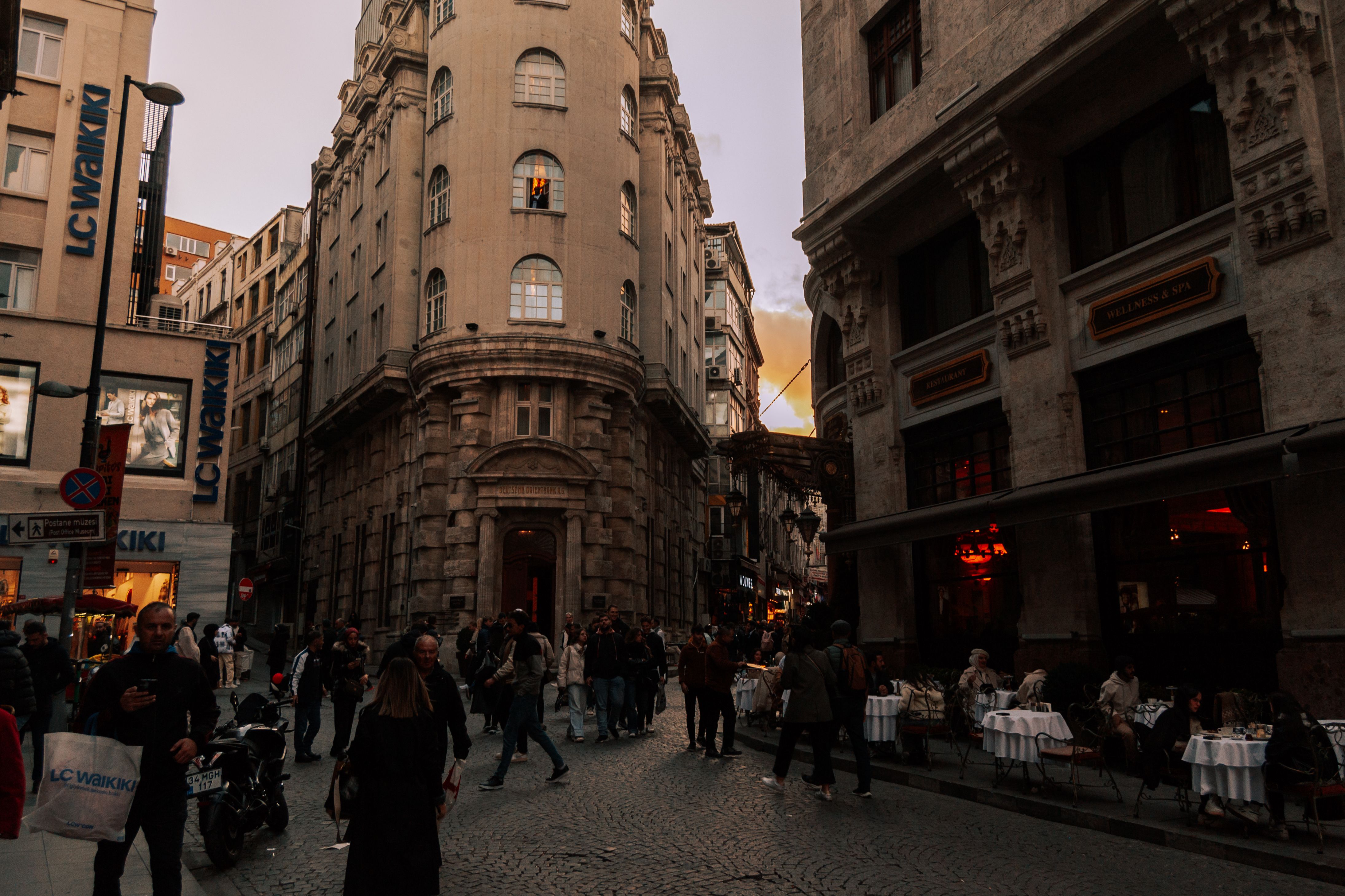Bustling Street Scene in Historical European City Center · Free Stock Photo