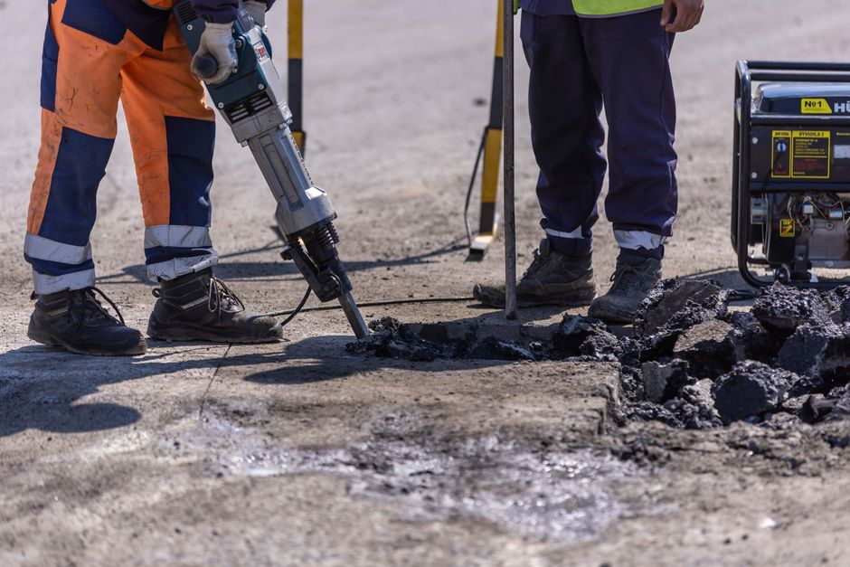 Concrete removal demolition in Vancouver