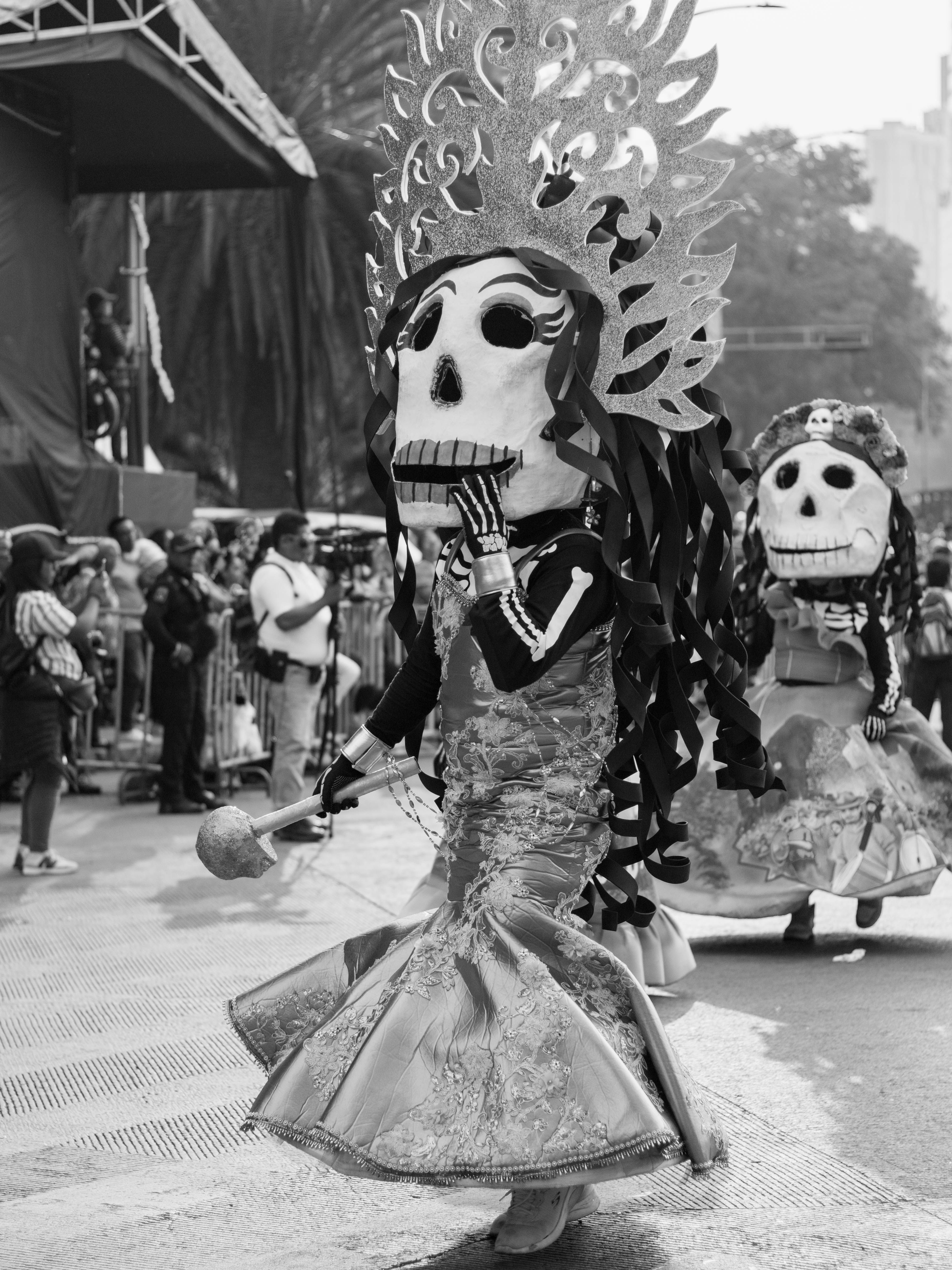 Vibrant Day of the Dead Parade in Mexico City · Free Stock Photo