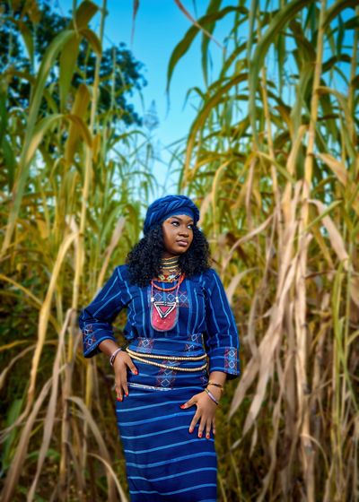 Fulani gold & silver