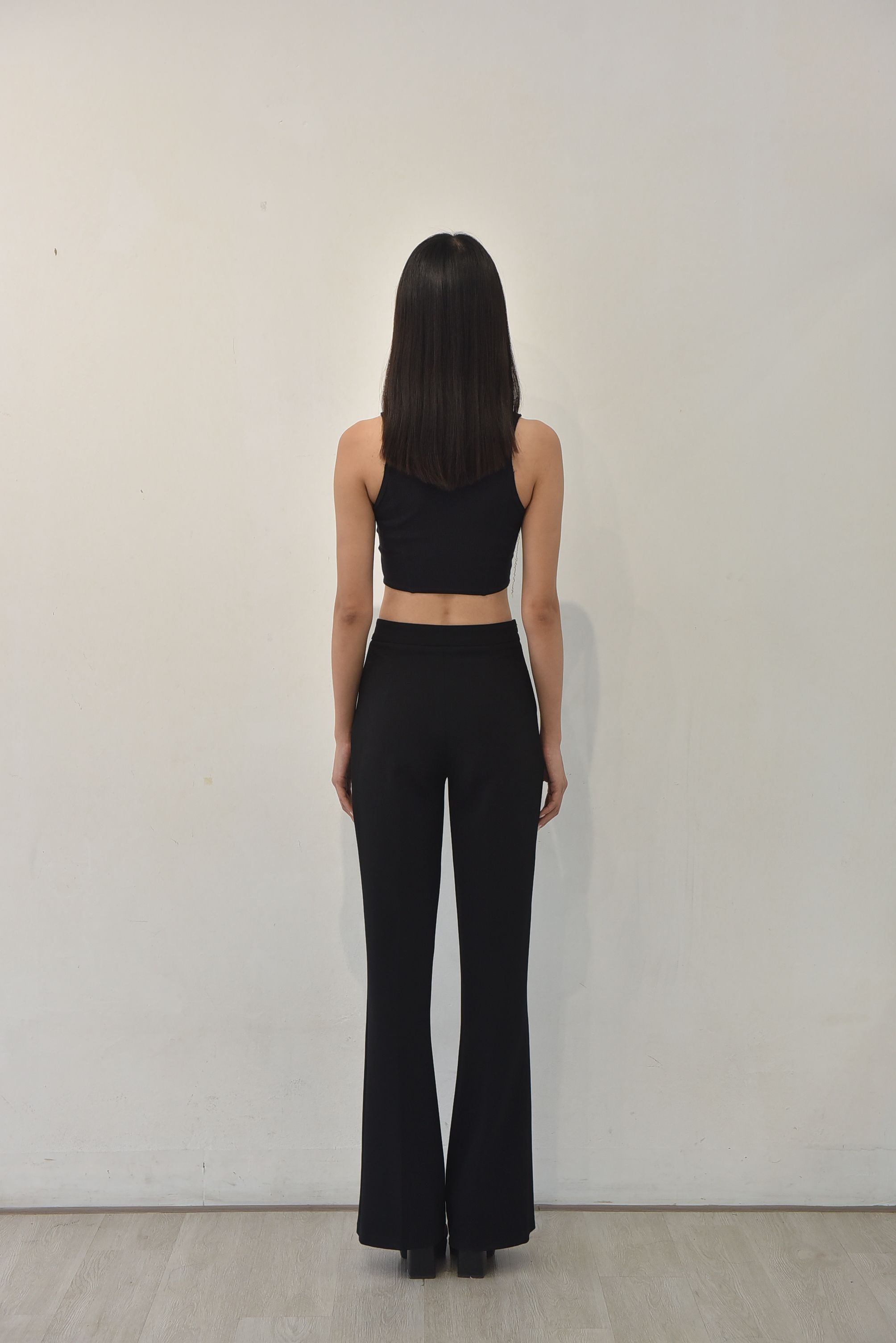 Back view of woman in black attire · Free Stock Photo