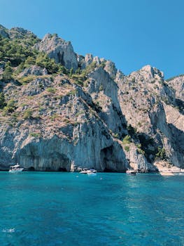 Capri Island Coastal View