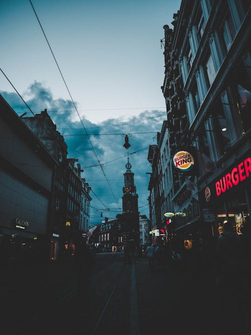 Buildings Under Cloudy Sky