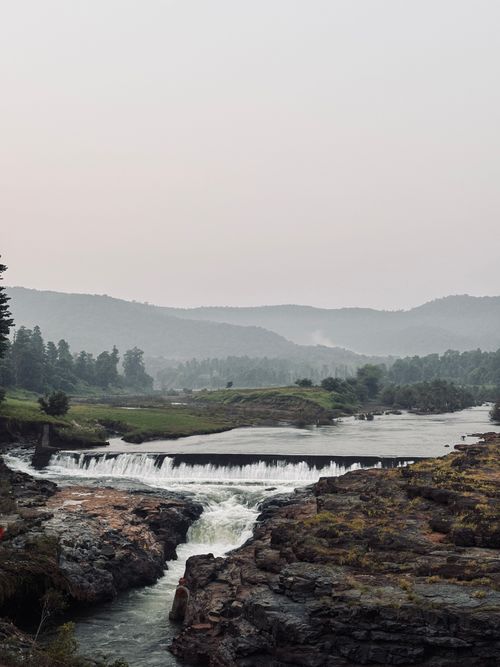 Free River Mountain  Stock Photo