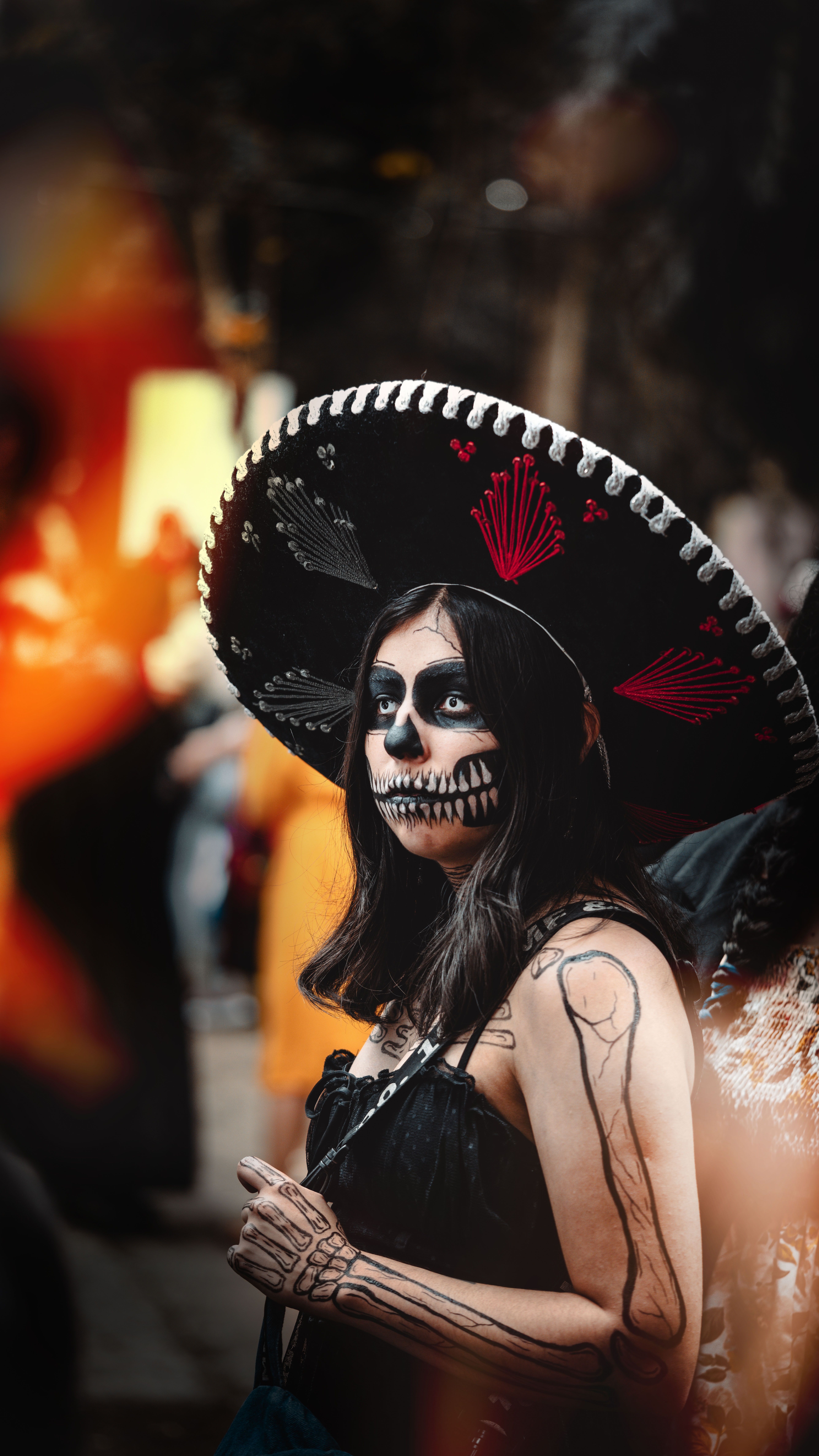 Deluxe Day of the Dead Beauty Costume main image 0