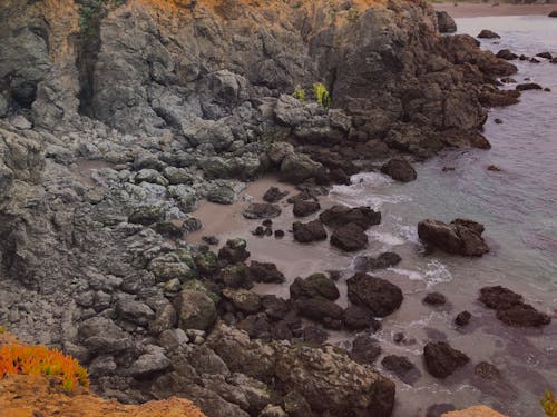 Free stock photo of boulders, rockslide