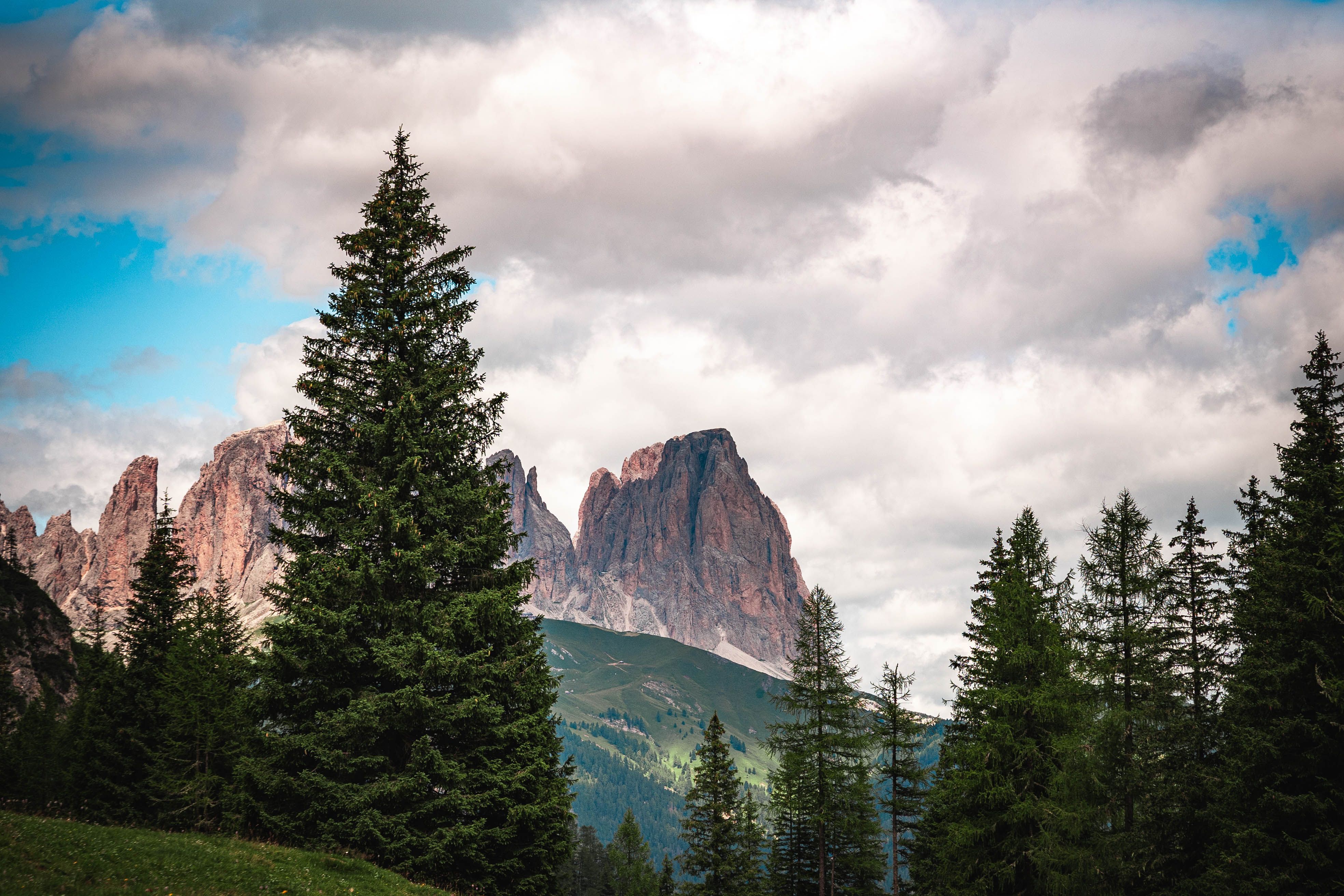Stunning Dolomite Mountain Landscape in Summer · Free Stock Photo