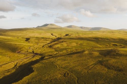 Fotografia Aérea De Brown Field