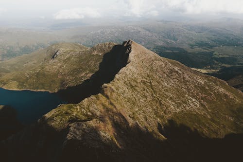 Aerial View of Mountains