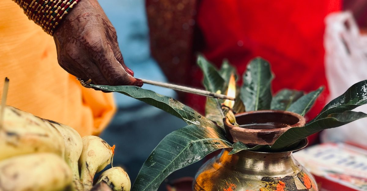 Obessional Rituals Traditional Indian Ritual Ceremony with Offerings · Free Stock Photo
