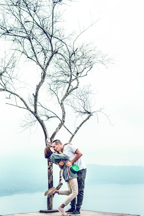Free Photo Of Couple Kissing Each Other Stock Photo