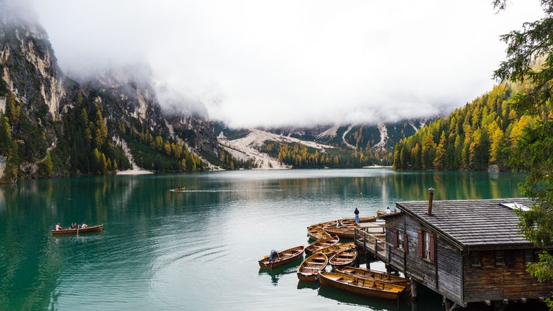 Lago di Braies, Italy