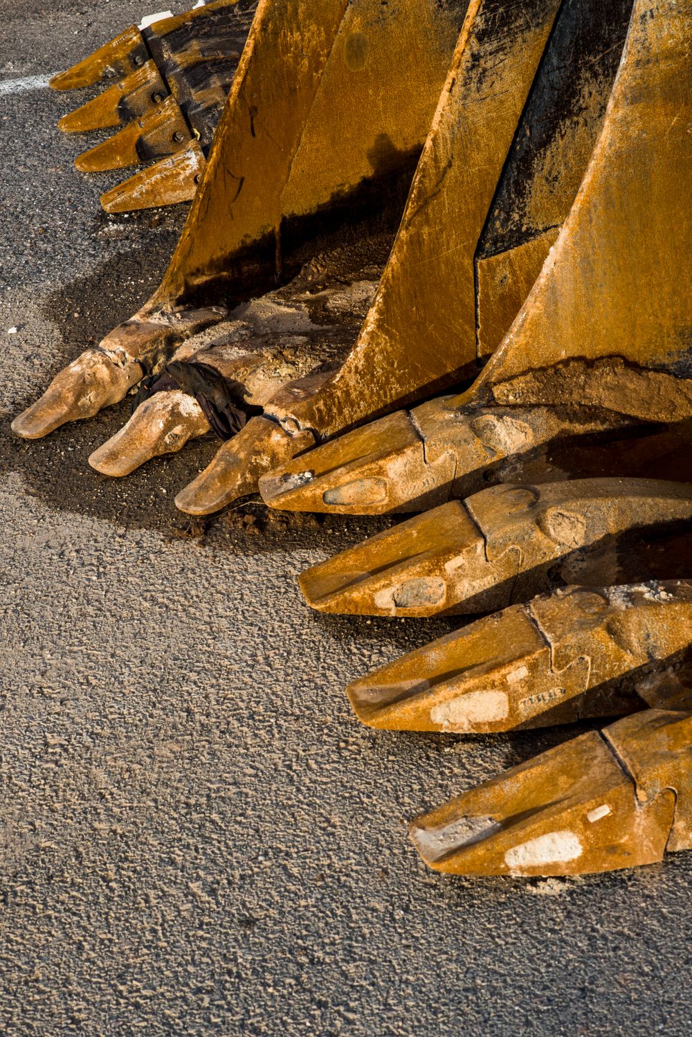 Restauração de baldes, pás e lâminas de bulldozer