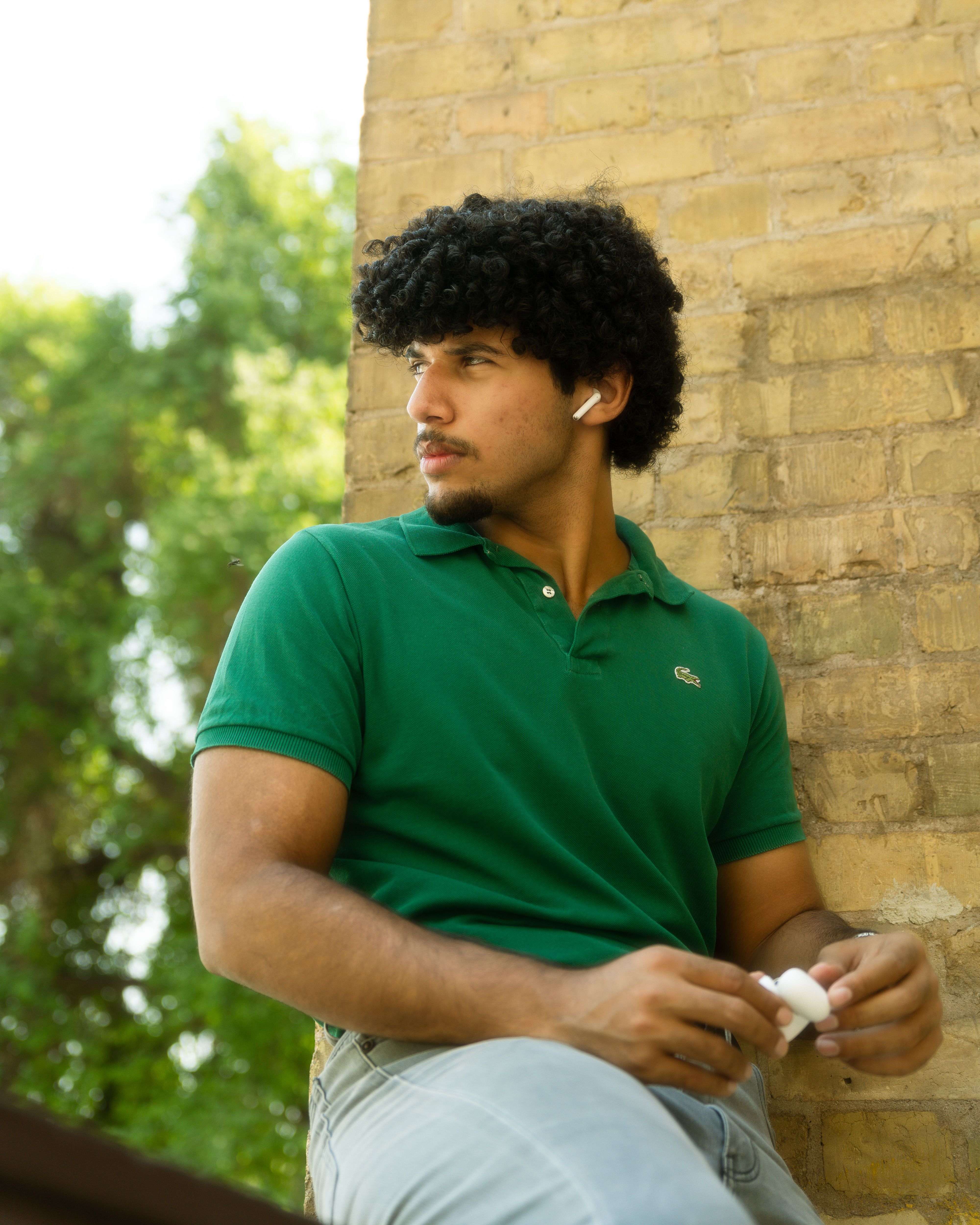 Camiseta Polo Verde Piquet