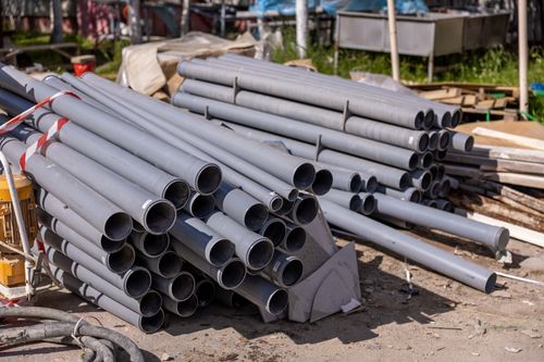 PVC pipes