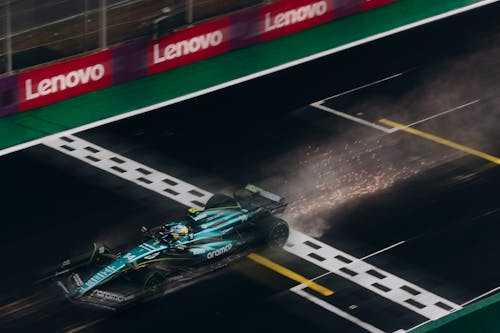 Formula One Car on a Race Track · Free Stock Photo Formula One Car on a Race Track · Free Stock Photo