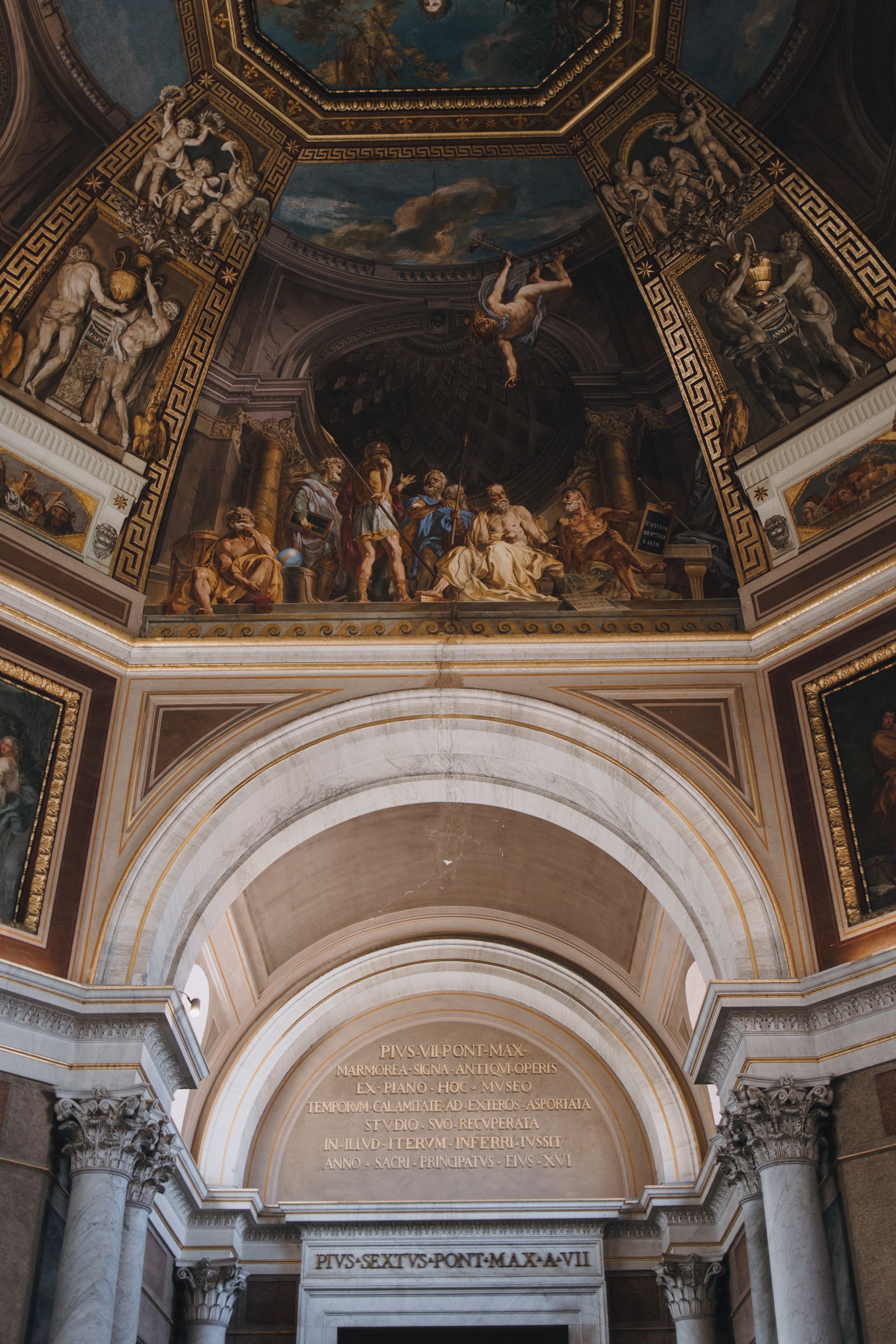Chapel Rome The Ceiling of the Sistine Chapel in Rome · Free Stock Photo