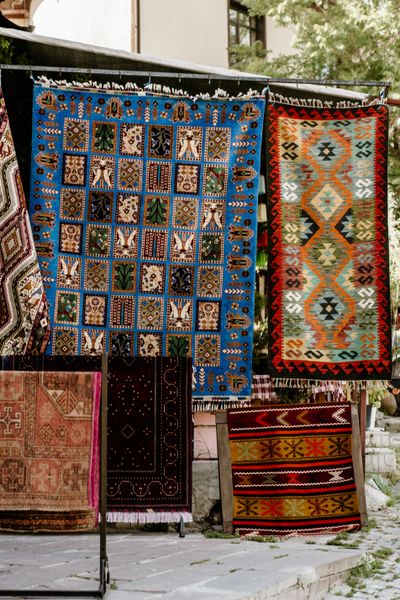 Wool rugs & textiles