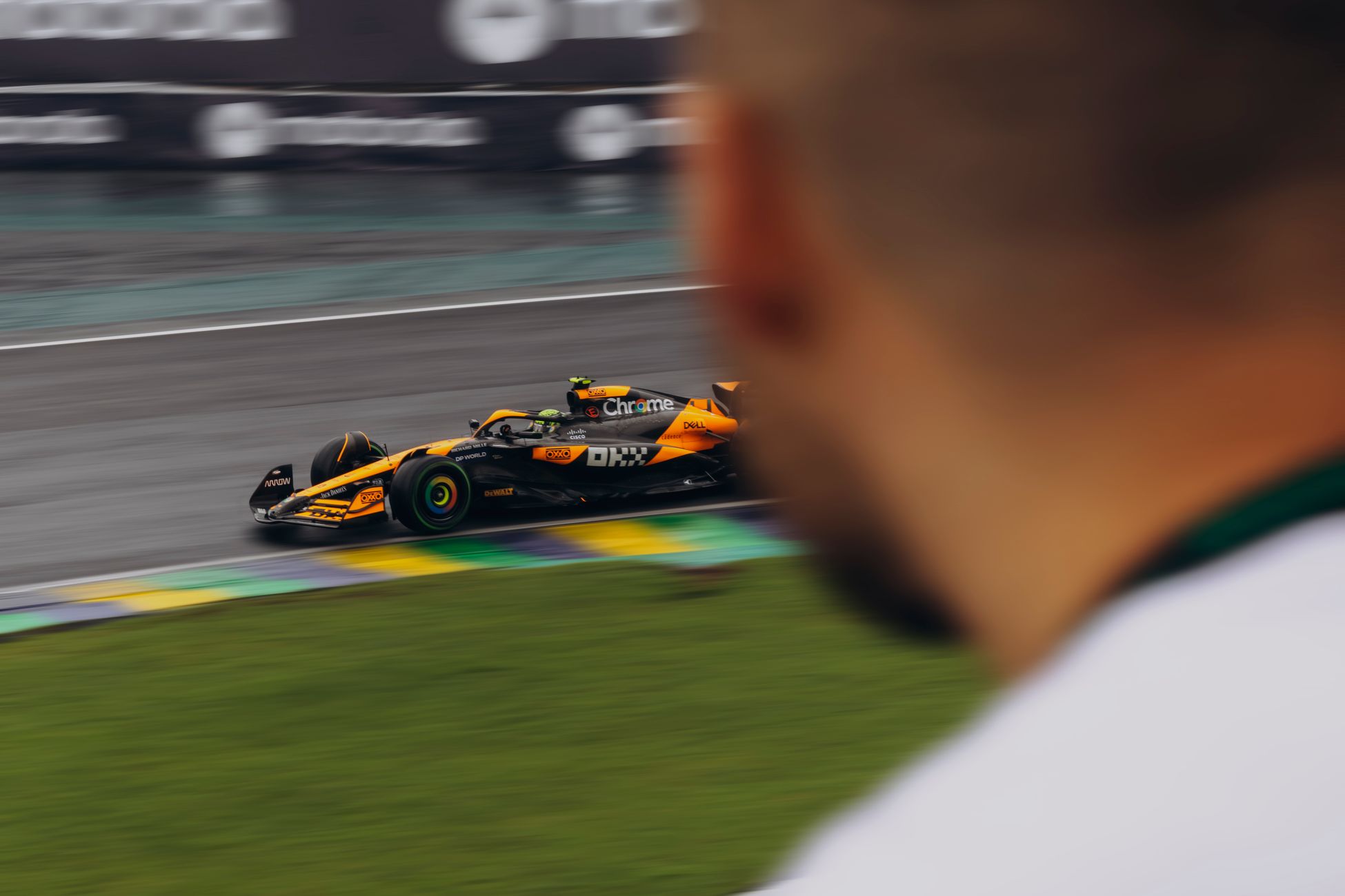 Lando Norris behaalt podiumplek in GP van Catalonië