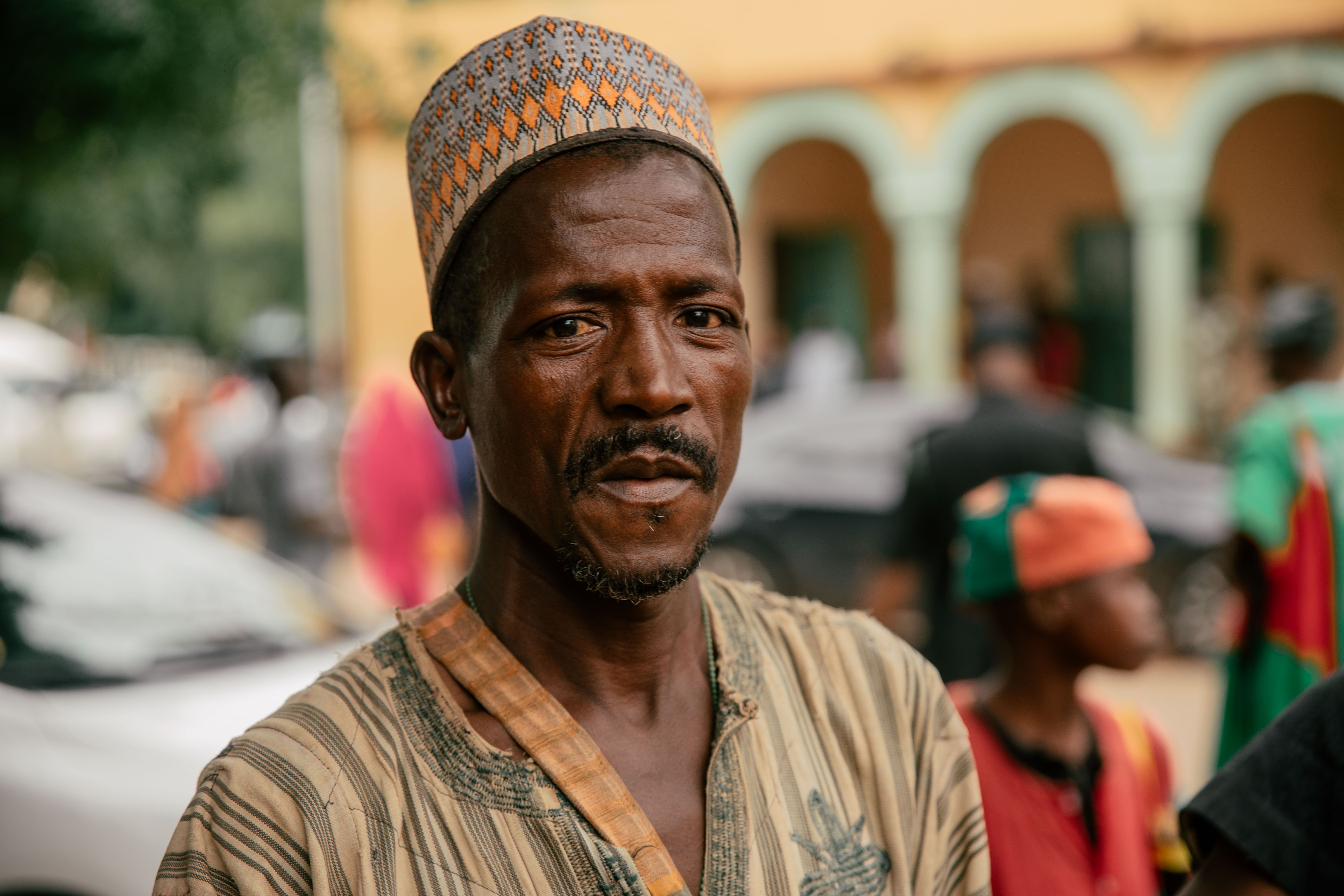 Portrait of Man in Traditional African Attire · Free Stock Photo