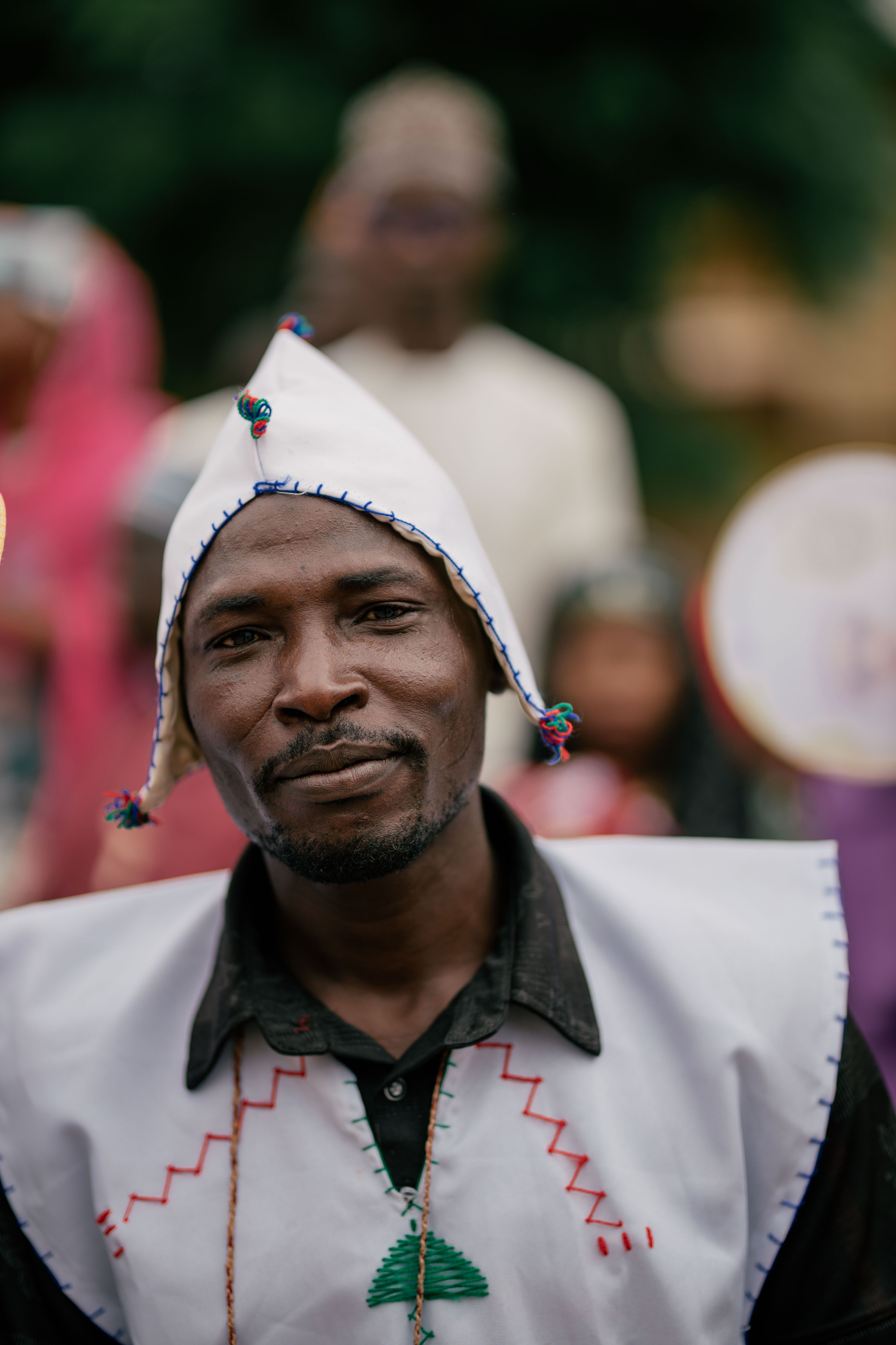Portrait of Man in Traditional African Attire · Free Stock Photo