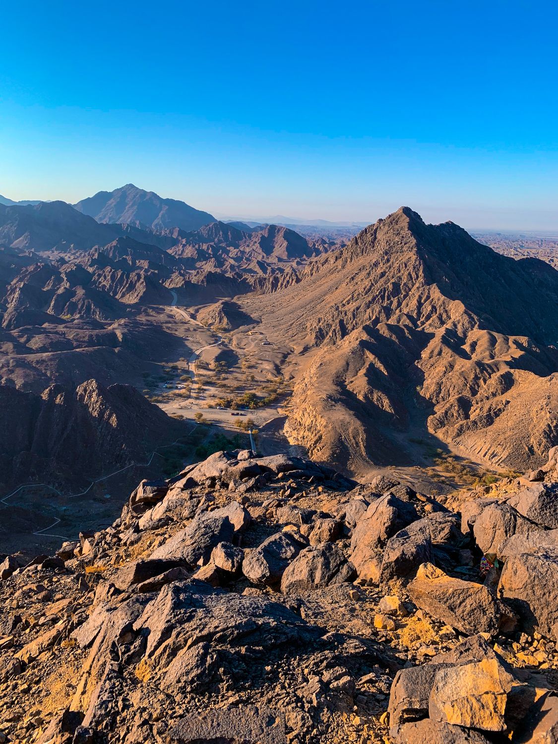 Majestic Mountain Landscape Under Clear Blue Sky · Free Stock Photo