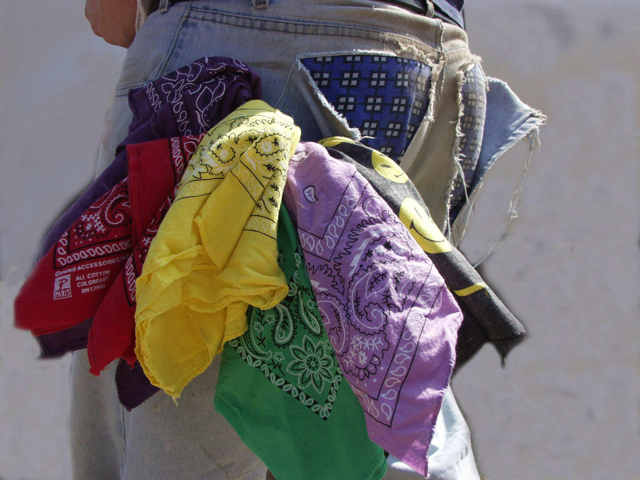 Free stock photo of bandanas, blue jeans, male