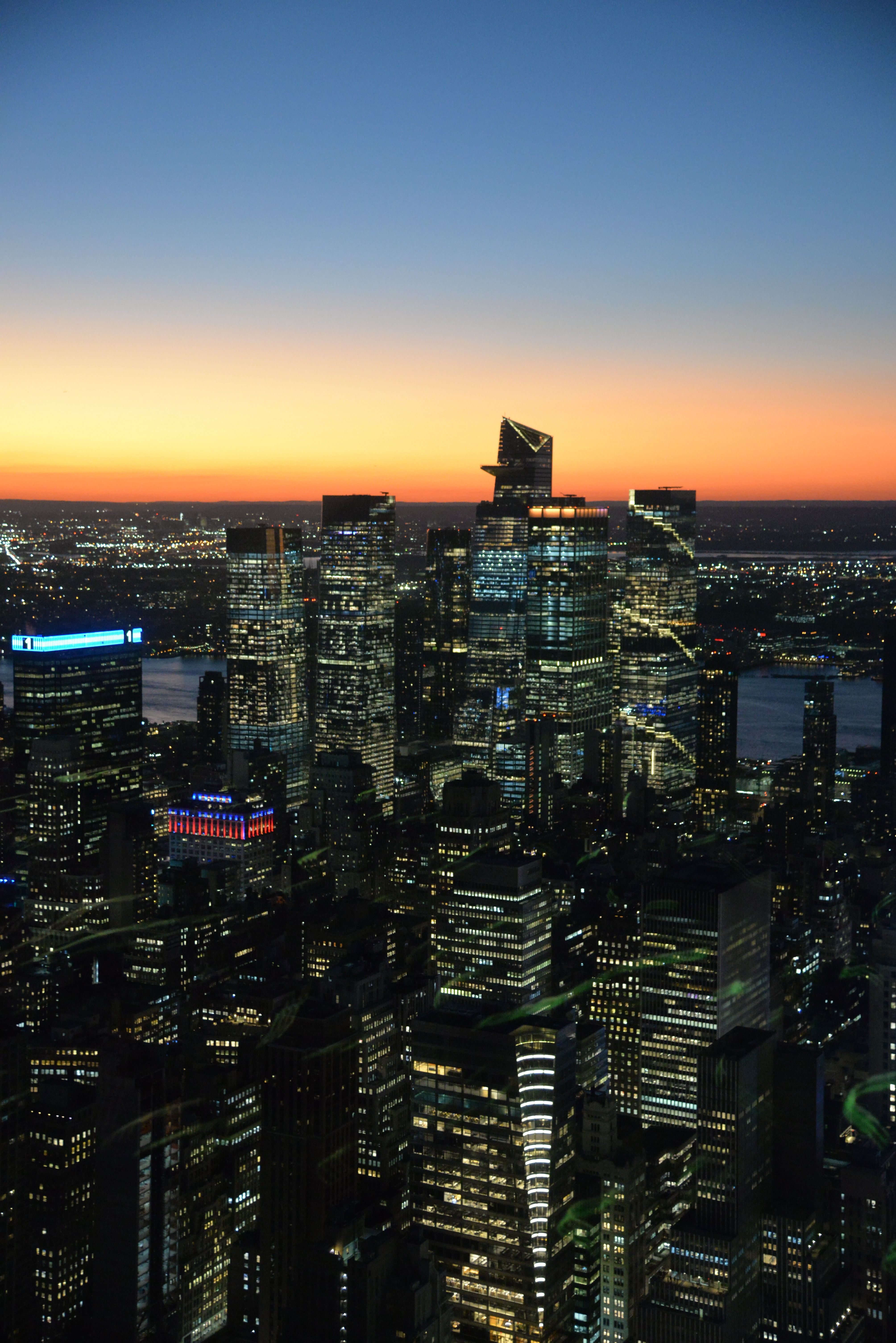 Skyline of New York City at Twilight · Free Stock Photo