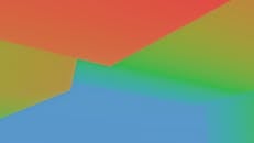 Bright Abstract Geometric Color Gradient