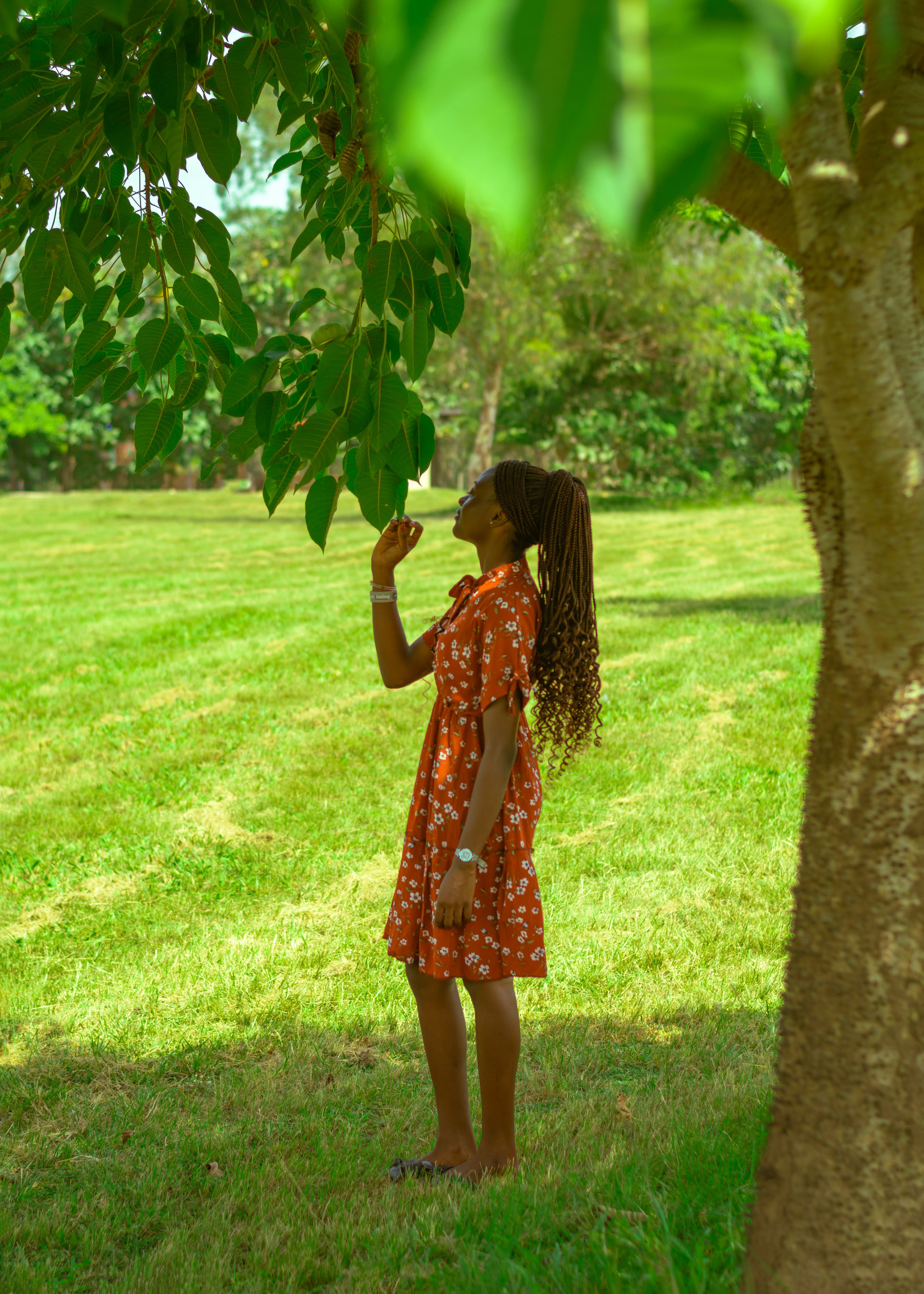 Vestido Floral Vermelho