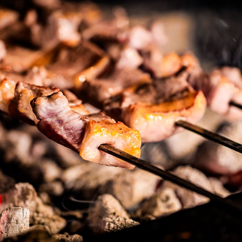 Affordable Ground Lamb and Herb Skewers