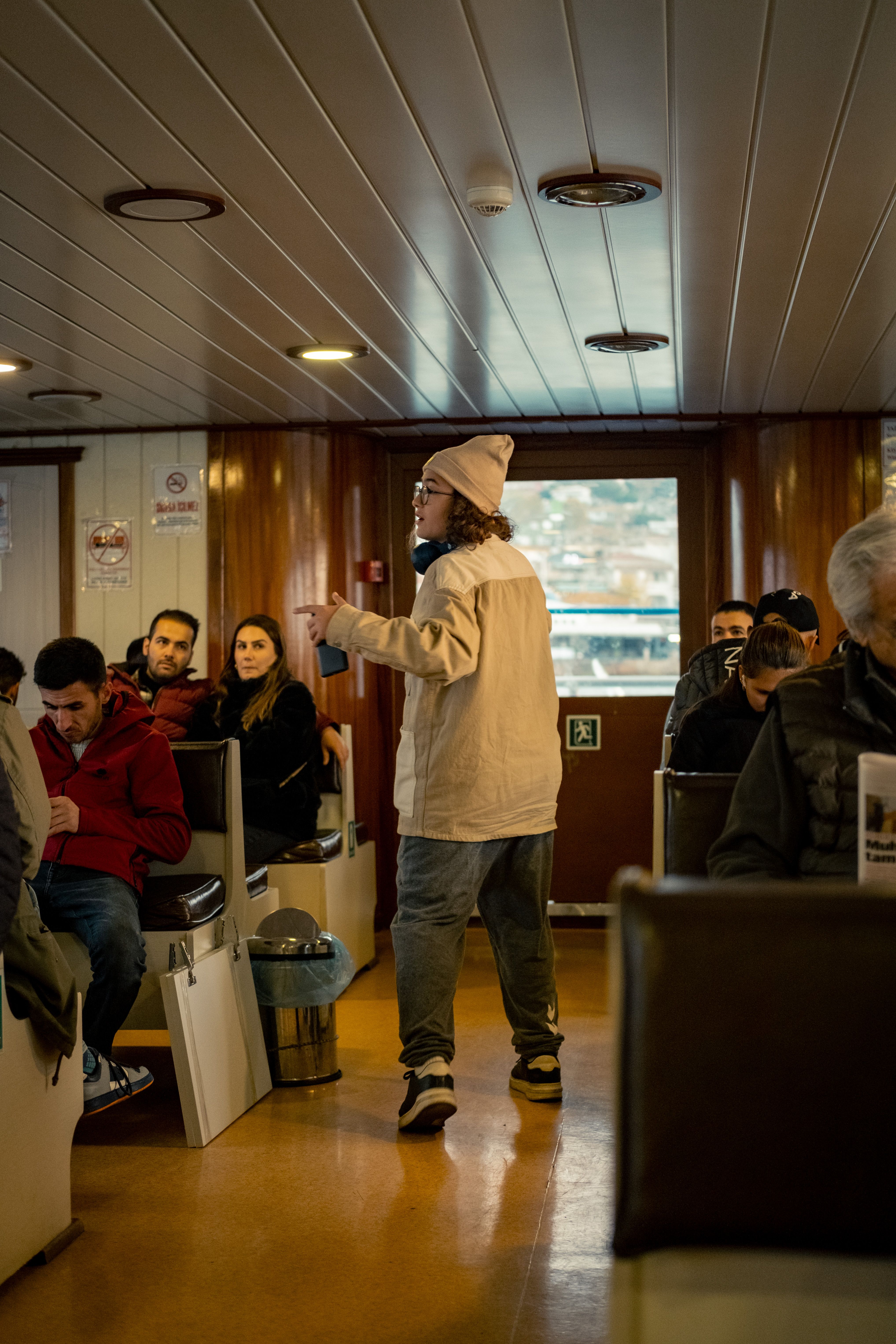 Casual Ferry Ride with Relaxed Passengers · Free Stock Photo