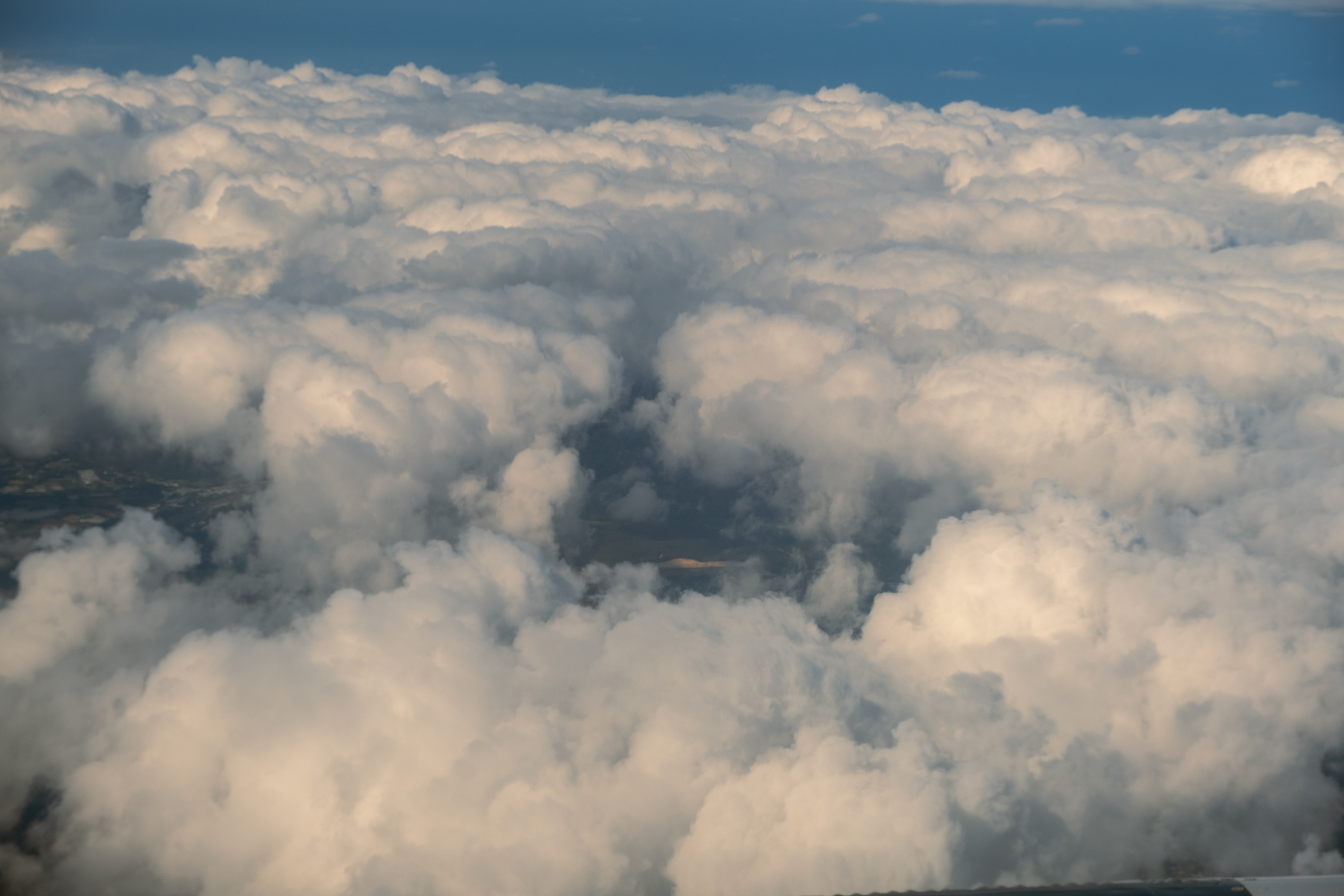 Viewa Inclouds Aerial View of Majestic Cumulus Clouds · Free Stock Photo