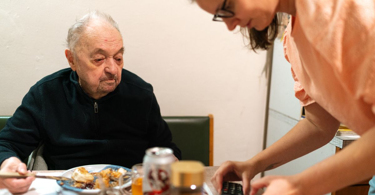 A Comforting Hands carer providing advanced care