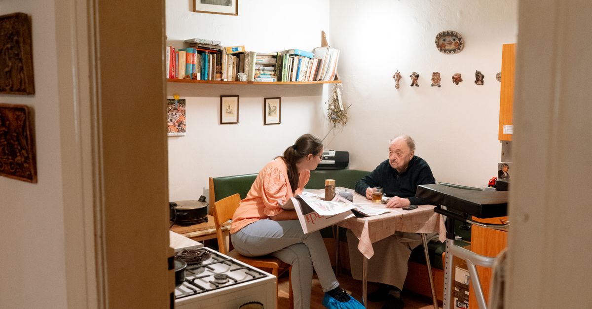 A Comforting Hands carer providing companionship care