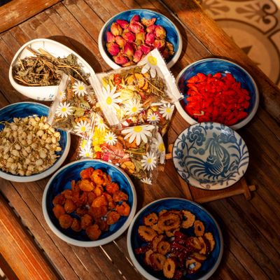 Herbal granule sachets in packaging — photo by Dang Hong on Pexels