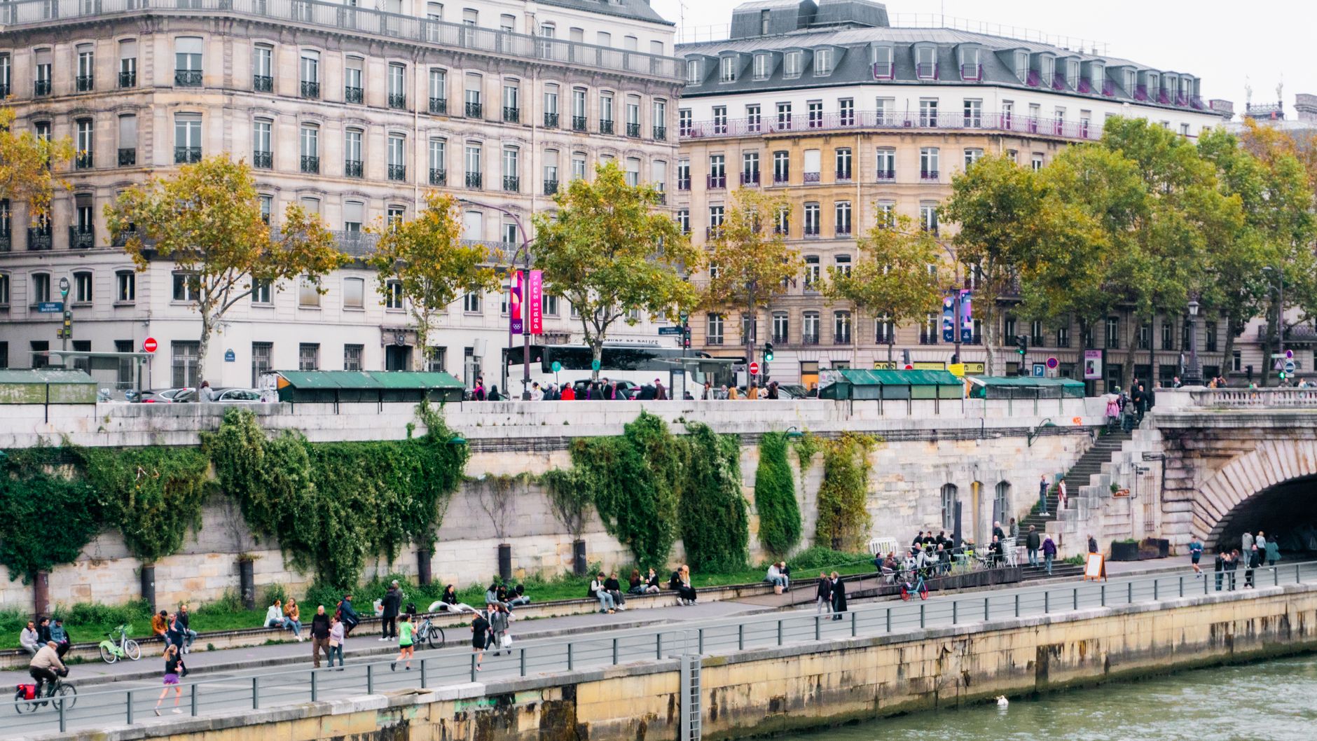Seine river walk