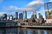 Seattle waterfront skyline — photo by Jeffrey Eisen on Pexels