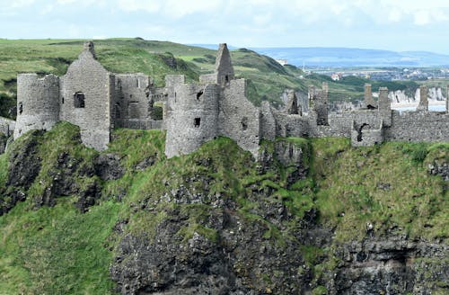 Ingyenes stockfotó antrim, dunluce-kastély, Egyesült Királyság témában