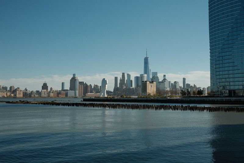 Manhattan skyline from Jersey City waterfront